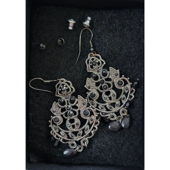 Beaded Chandelier Earrings - Picture 2 of 7
